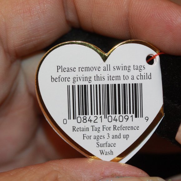 TY Beanie Baby  RADAR the Bat (4th Gen hang tag) (10.5 inch) MWMTs Stuffed Toy - Picture 3 of 7